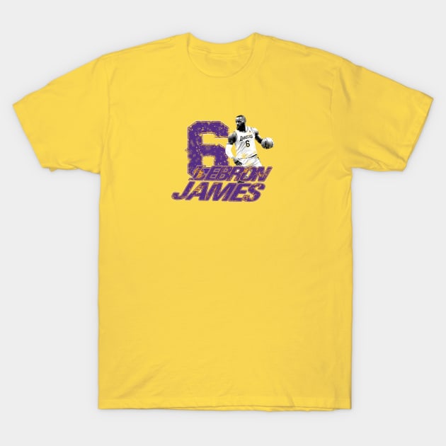 Lebron James T-Shirt by BossGriffin